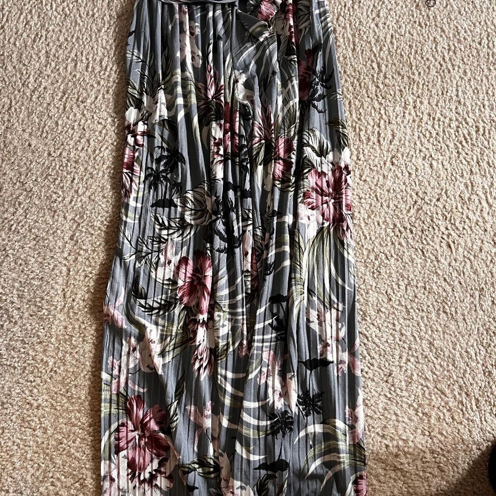 Floral loose pants